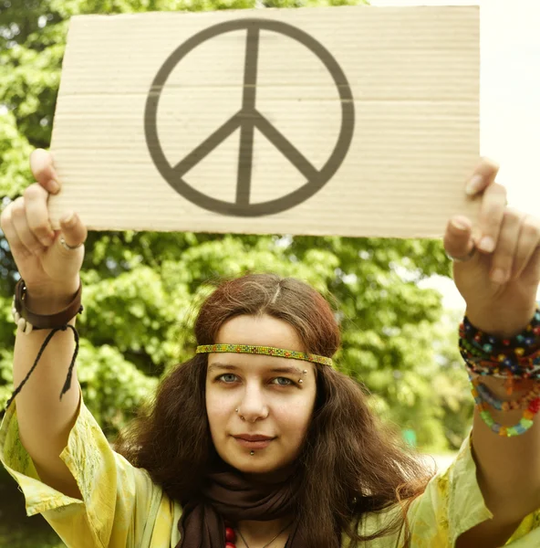 Hippie — Stock Photo, Image
