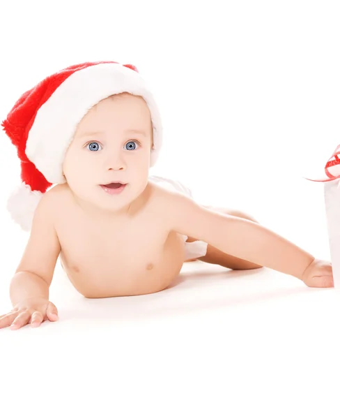 Ayudante de Santa bebé — Foto de Stock