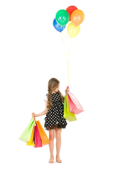 Lilla shopper — Stockfoto