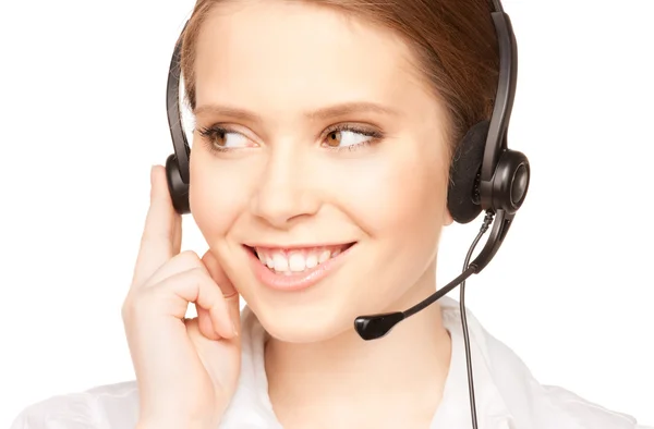 Hotline-Betreiber — Stockfoto