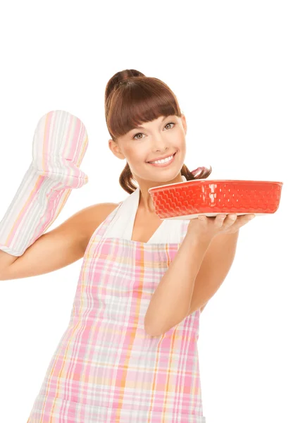 Cooking housewife — Stock Photo, Image