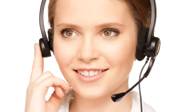 Hotline-Betreiber — Stockfoto