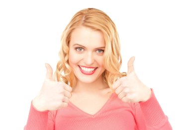 Thumbs up clipart