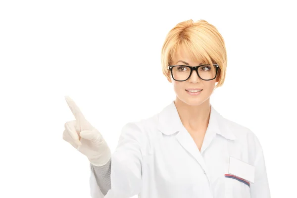 Attractive female doctor — Stok fotoğraf