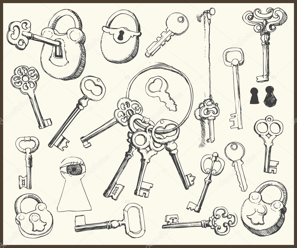 Various kinds of keys