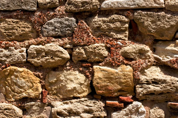 Antigua pared de piedra — Foto de Stock