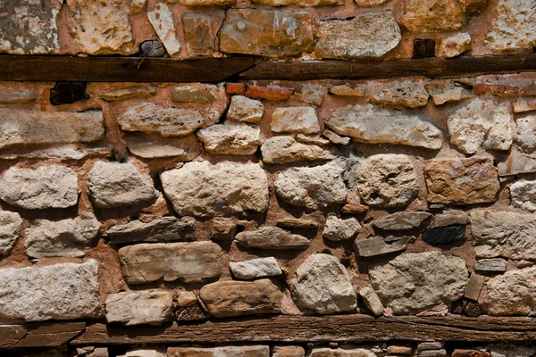 Ősi kő-fal — Stock Fotó