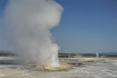 Clepsydra Geyser, Yellowstone clipart