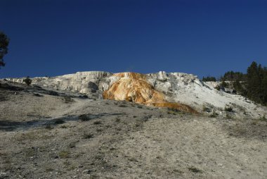 mamut hot springs yellowstone np