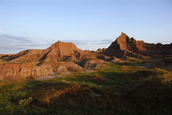 Morning in Badlands, SD — Stock Photo, Image