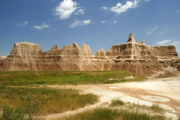 Стена, Badlands NP — стоковое фото