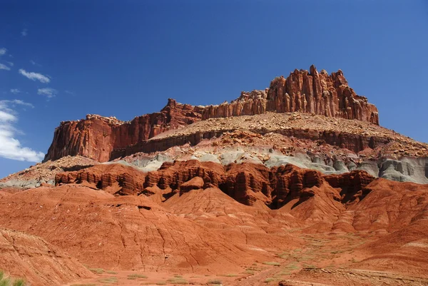 Red hill in Capitol reef — Stock Photo, Image