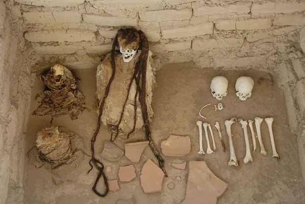 Peruaanse mummies — Stockfoto