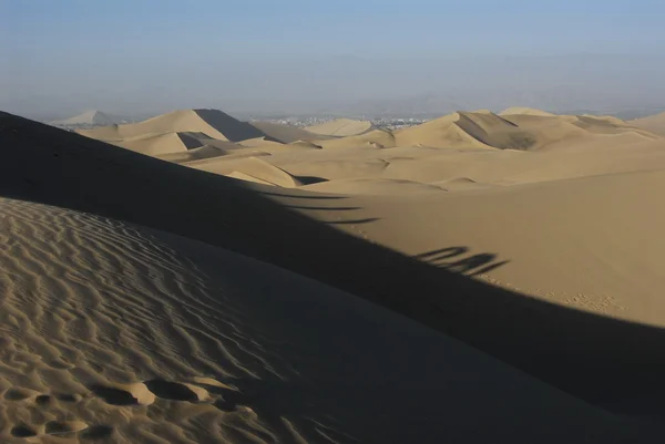 Sand dunes, Huacachina — Stock Photo, Image