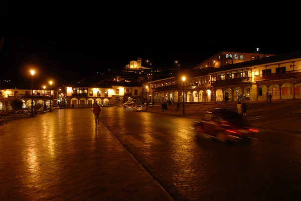 Cuzco per nacht — Stockfoto