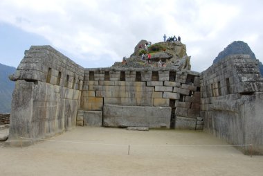 Main temple, Machu Picchu clipart