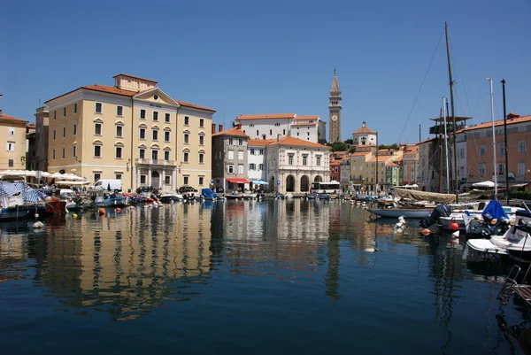 Stock image Piran from marina