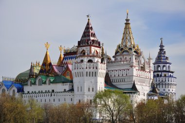 The white castle in Moscow. clipart