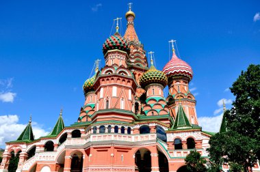 St Basil's Cathedral, Moscow, Russia clipart