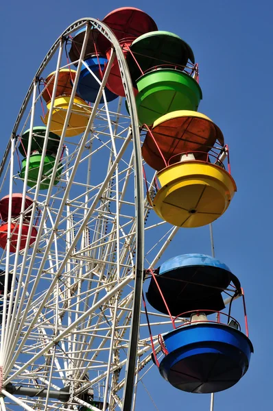 stock image Ferris Wheel in park.