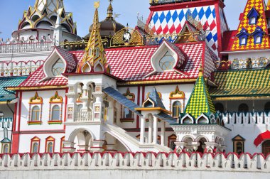 The white castle in Moscow. clipart