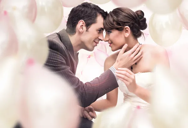 Romantisches Hochzeitsbild — Stockfoto