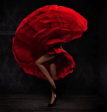 Flamenco dancer clipart