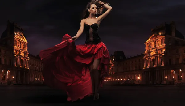 Flamenco dansare — Stockfoto