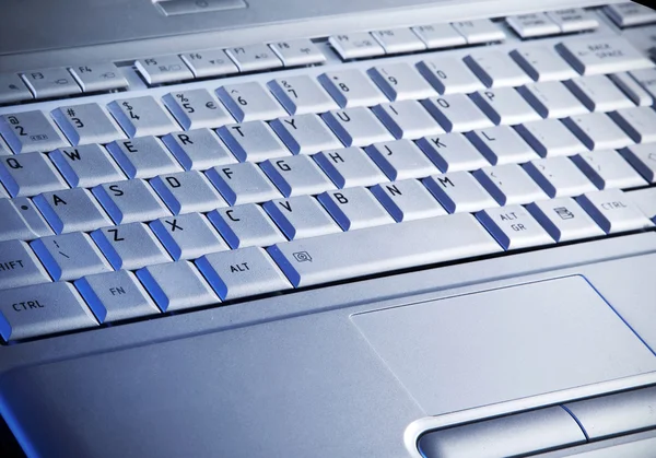 Klawiatura w laptopie — Zdjęcie stockowe