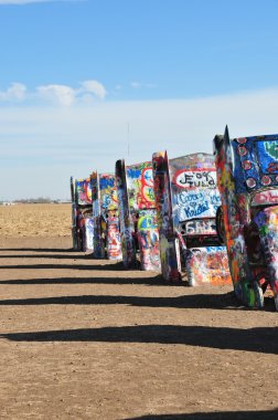 Cadillac Ranch clipart