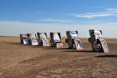 Cadillac Ranch clipart