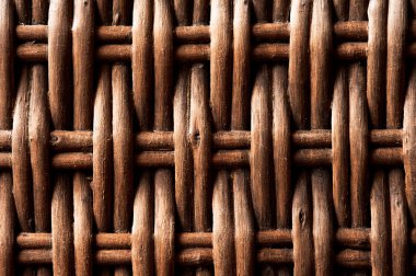 Woven Wicker Background clipart
