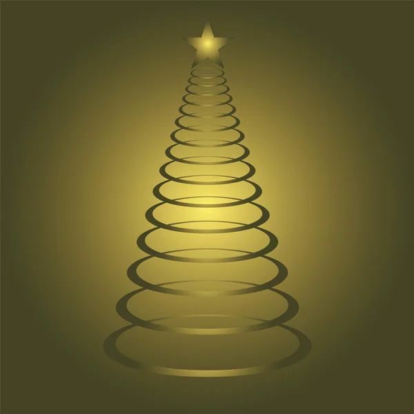 クリスマスの木クリスマス ベクトル イラスト — ストックベクタ