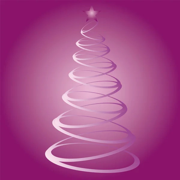Árboles Navidad Navidad vector ilustración — Archivo Imágenes Vectoriales