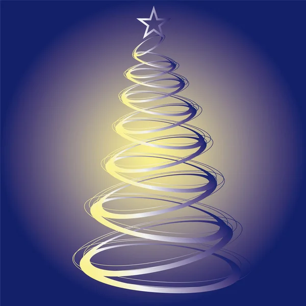 Drzewa Boże Narodzenie Boże Narodzenie ilustracja wektorowa — Wektor stockowy