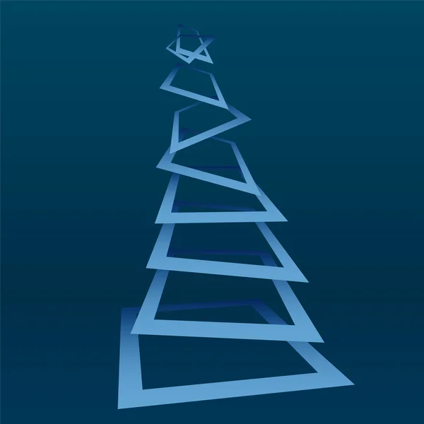 Drzewa Boże Narodzenie Boże Narodzenie ilustracja wektorowa — Wektor stockowy