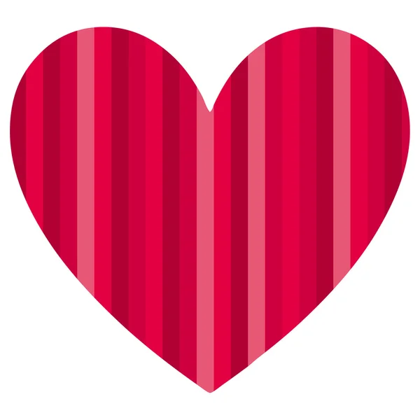 Ícones de Ilustração de Vetor de Coração símbolos Dia dos Namorados — Vetor de Stock