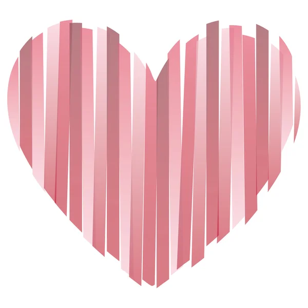Srdce vektorové ilustrace ikony symbolů valentine den — Stockový vektor