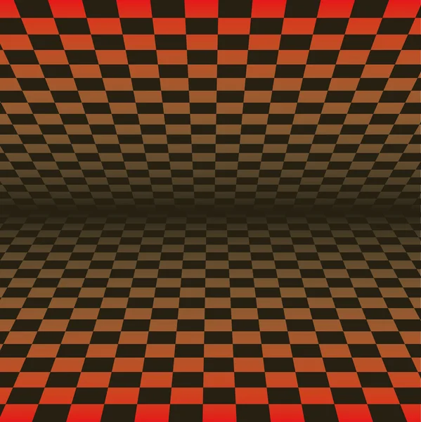 Checker board mönster bakgrund - vektor illustration — Stock vektor