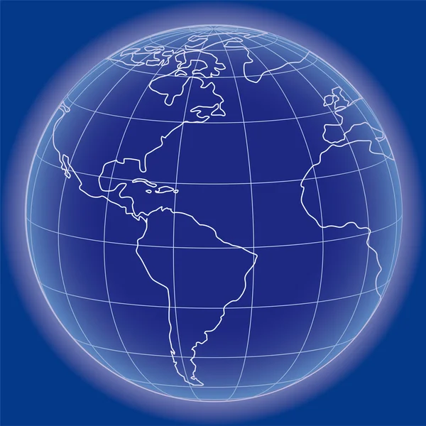 Globe concetto icona web internet vettoriale illustrazione — Vettoriale Stock