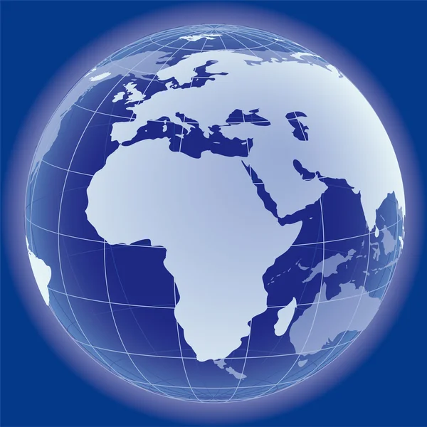 Globe concept icône web internet vecteur illustration — Image vectorielle