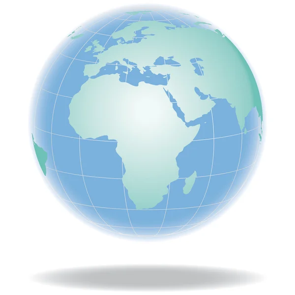 Globe koncepció ikon web internet vektoros illusztráció — Stock Vector