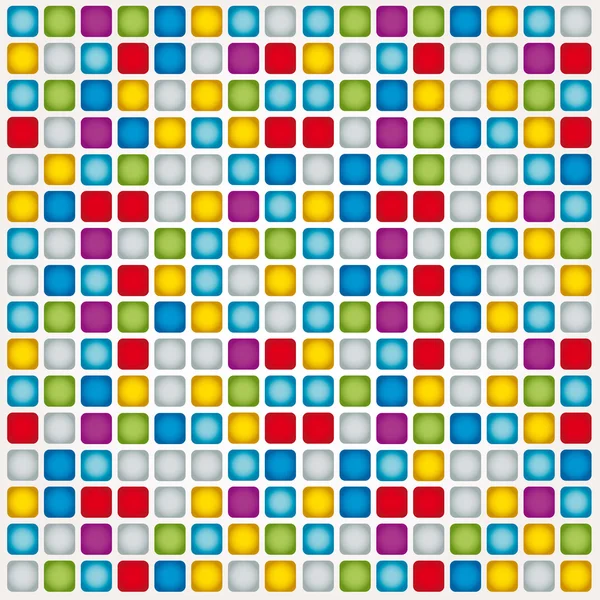 Abstract mosaic vector composition background — Stock Vector