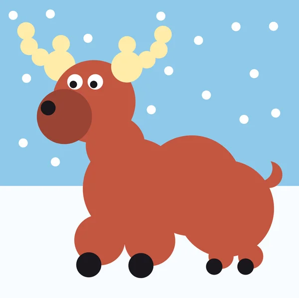 Natale. Illustrazione vettoriale di Babbo Natale — Vettoriale Stock