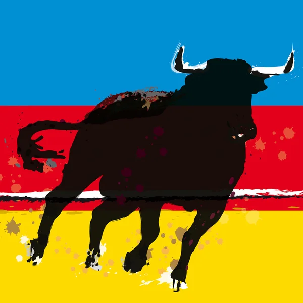 Ilustração vetorial Bull —  Vetores de Stock