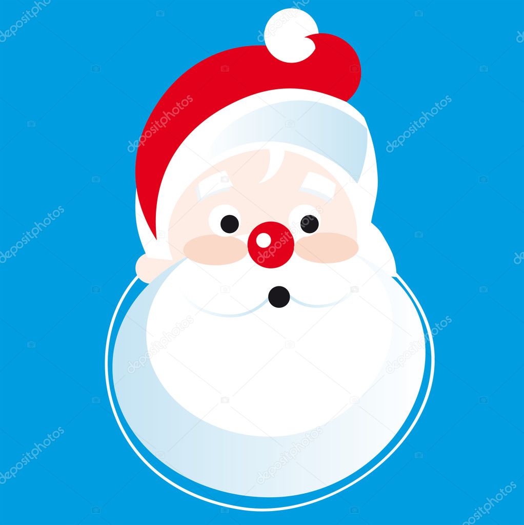 Christmas. Santa Claus Vector Illustration — Stock Vector © alvaroc ...