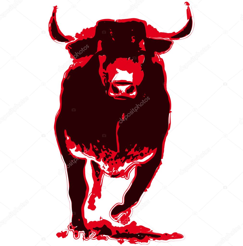 Bull Vector Illustration