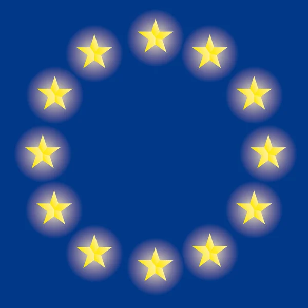 Europa 3d vektor illustration — Stock vektor