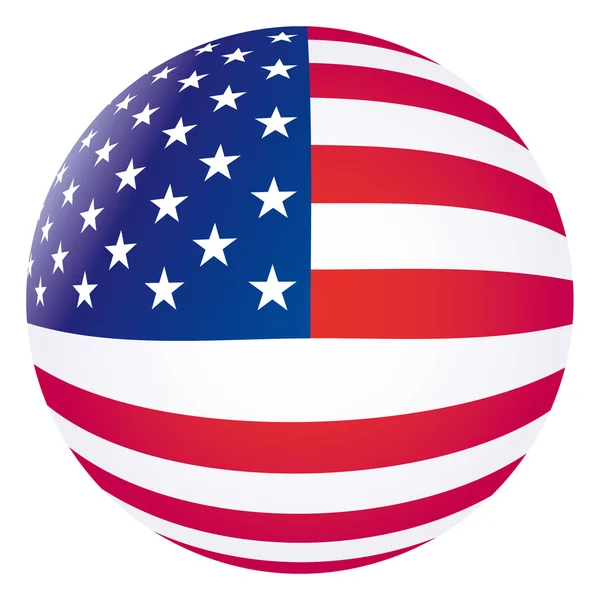 Bandera Vector USA — Vector de stock
