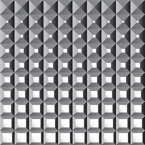 Mosaik 3D abstrakter Hintergrund - Vektorillustration — Stockvektor